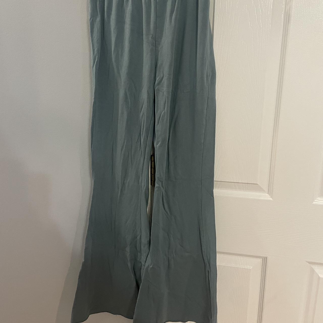 aerie waffle flare pants