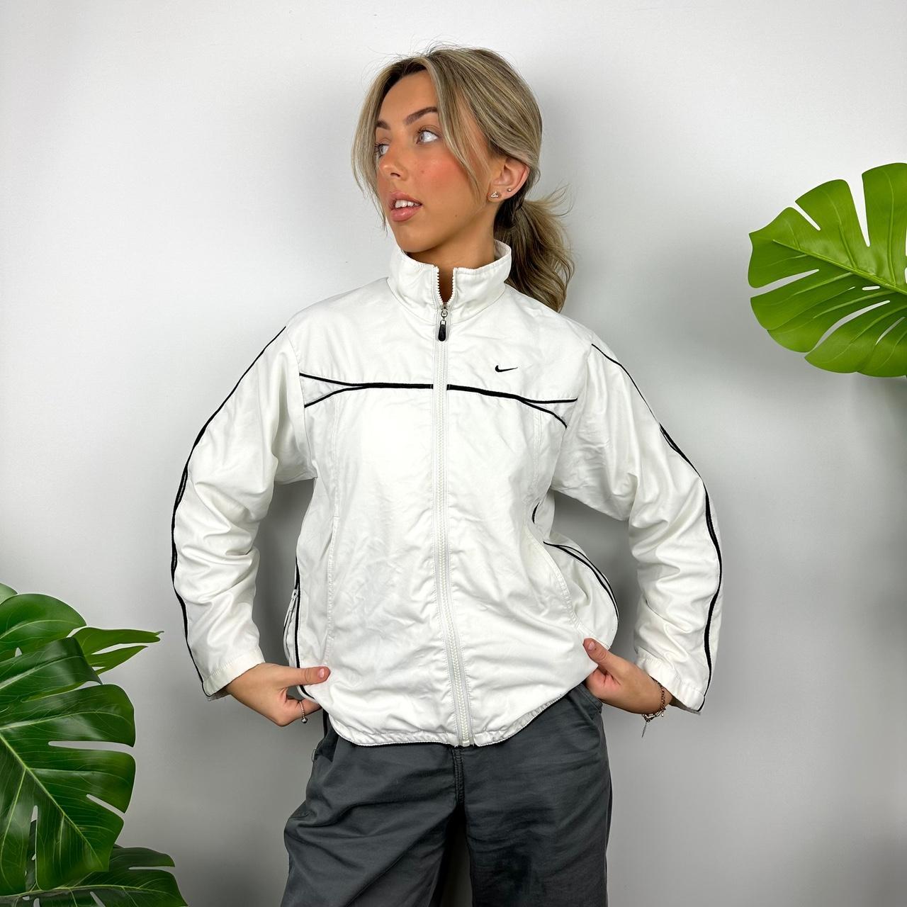 womens nike windbreaker white
