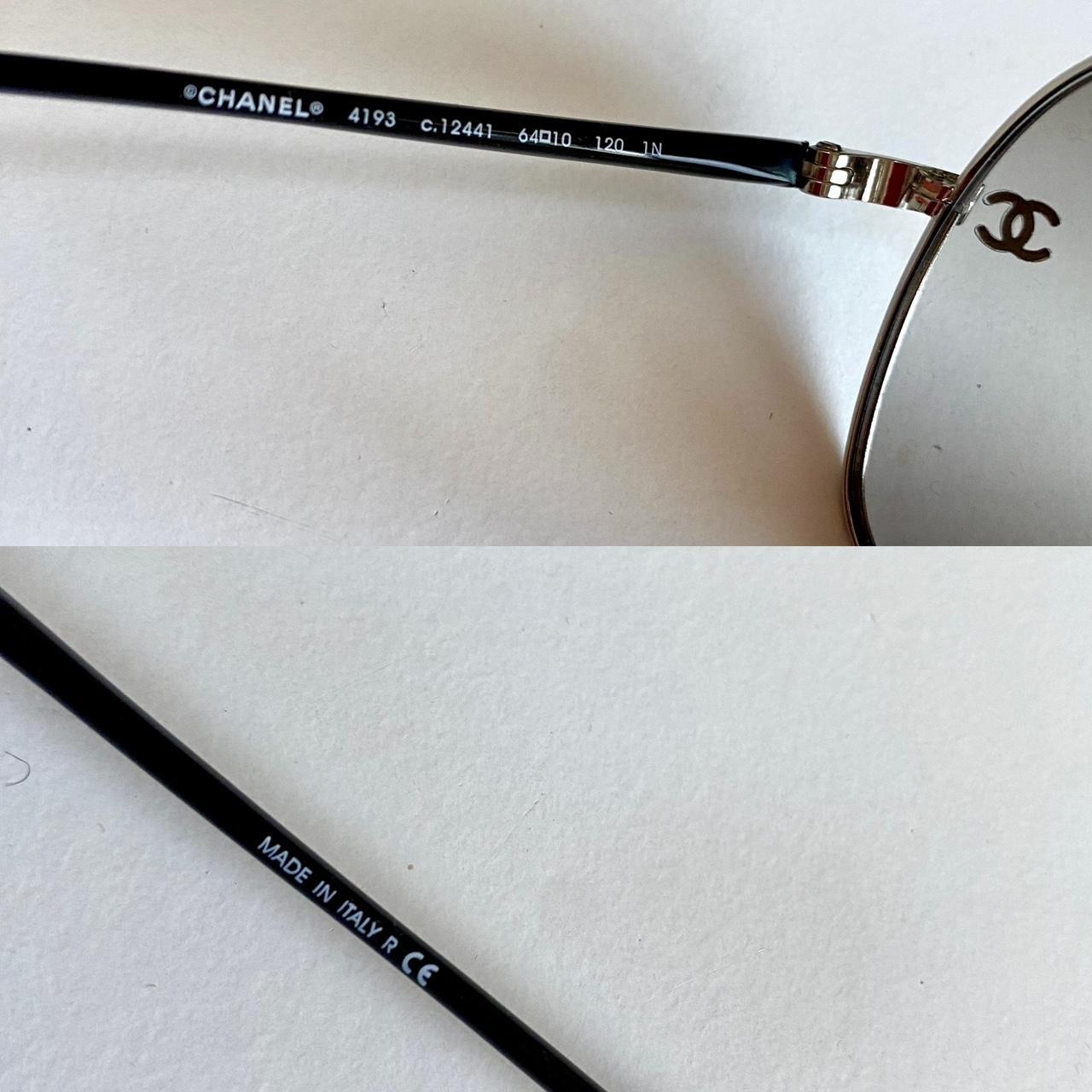Chanel aviator wire rim sunglasses Chanel 4193 | Depop Chanel aviator wire rim sunglasses Chanel 4193 | Depop