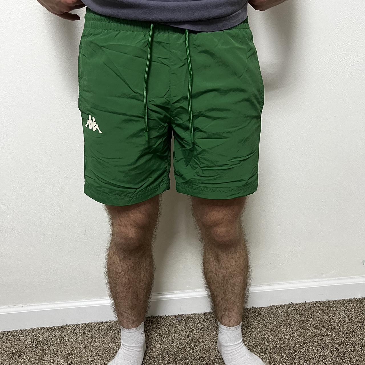 Size small green kappa shorts. 5 inch inseam. Never