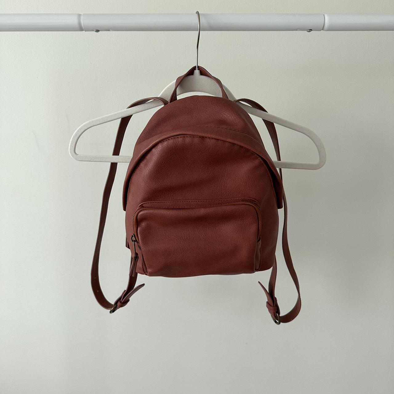 Target Men's Orange and Burgundy Bag Depop