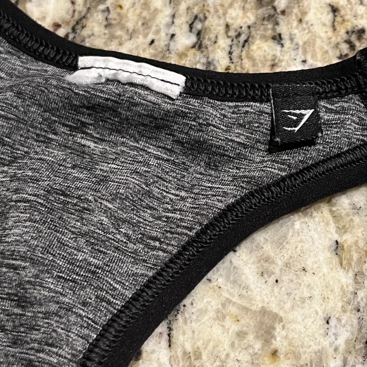 Gymshark Adapt Ombre Seamless Sports Bra - Black/Grey