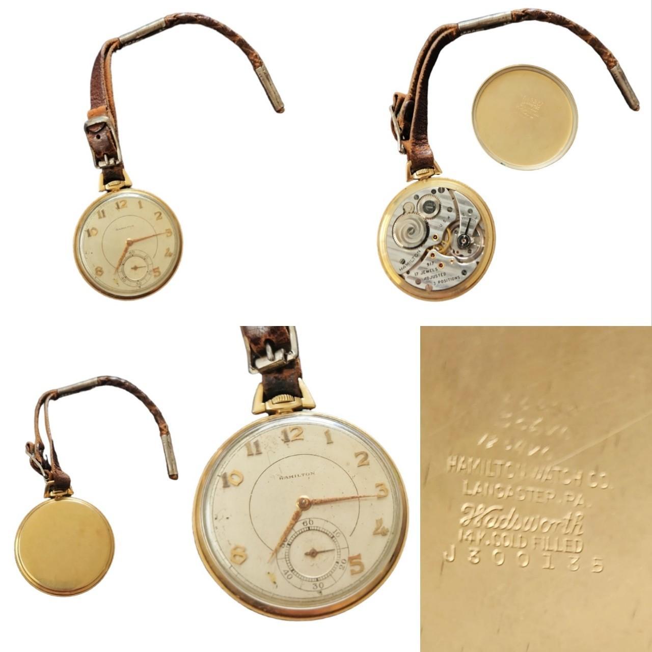 Hamilton Watch Company Men's Cream and Gold Watch (2)