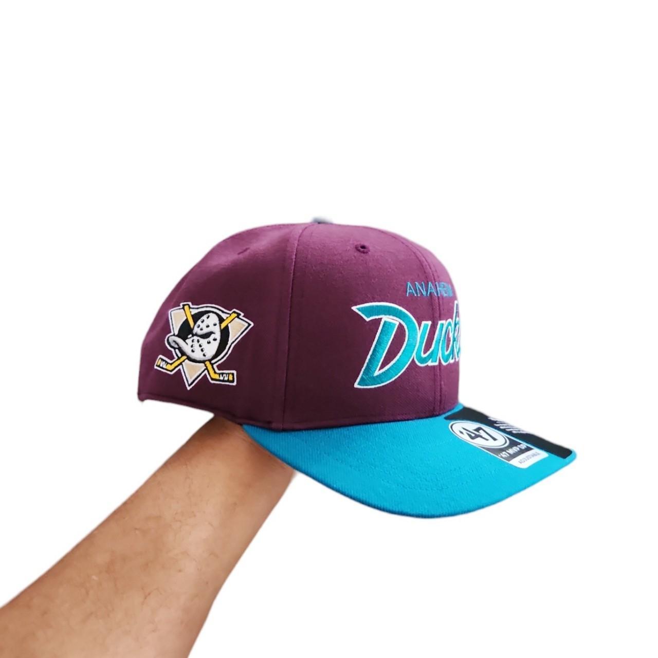 Anaheim Mighty Ducks '47 Brand NHL Snapback Adjustable Hat Cap Vintage  Retro | SidelineSwap