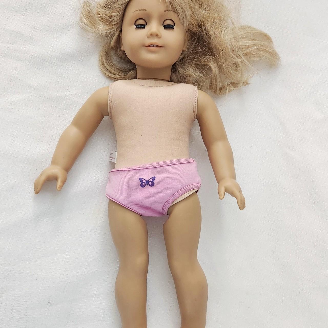 American Girl Lanie Doll Blonde Hair Green Eyes 18... - Depop