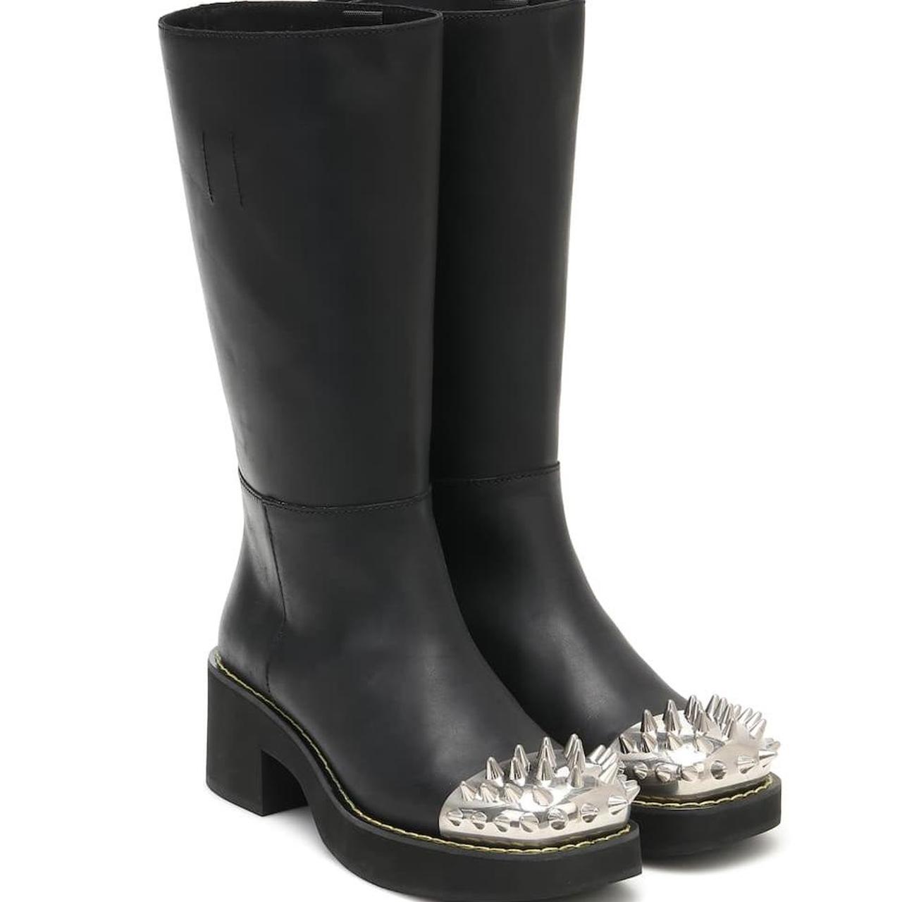 miu miu chunky boots