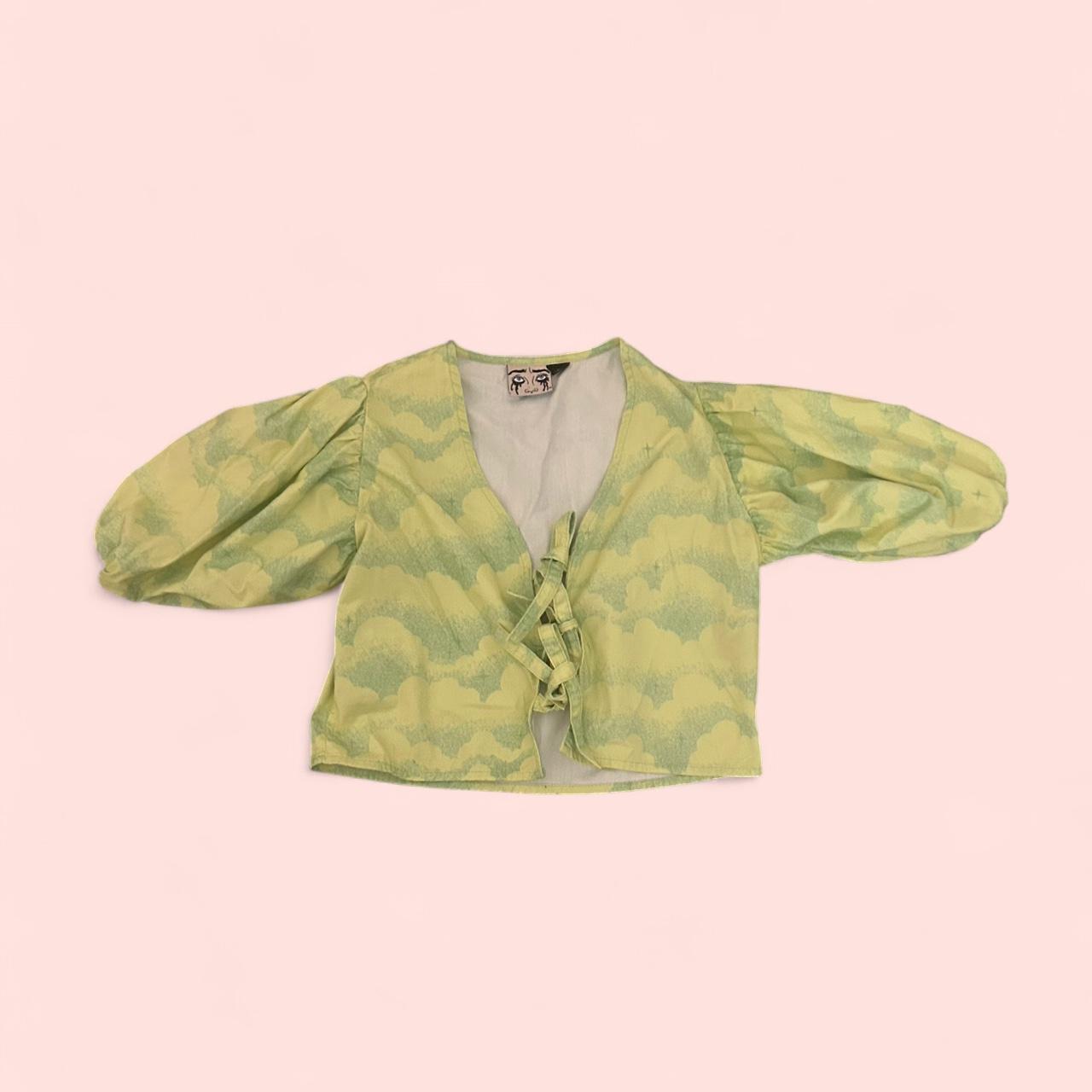 Lazy Oaf Women's Crop top - Green - 6 – Lazy Oaf … - image 2