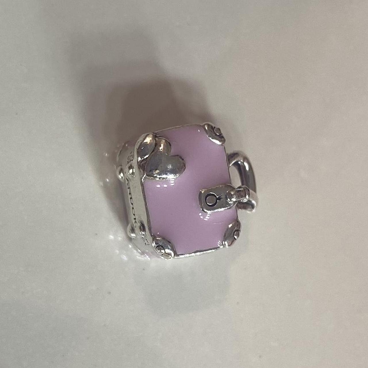 Pandora Pink Travel Bag Charm