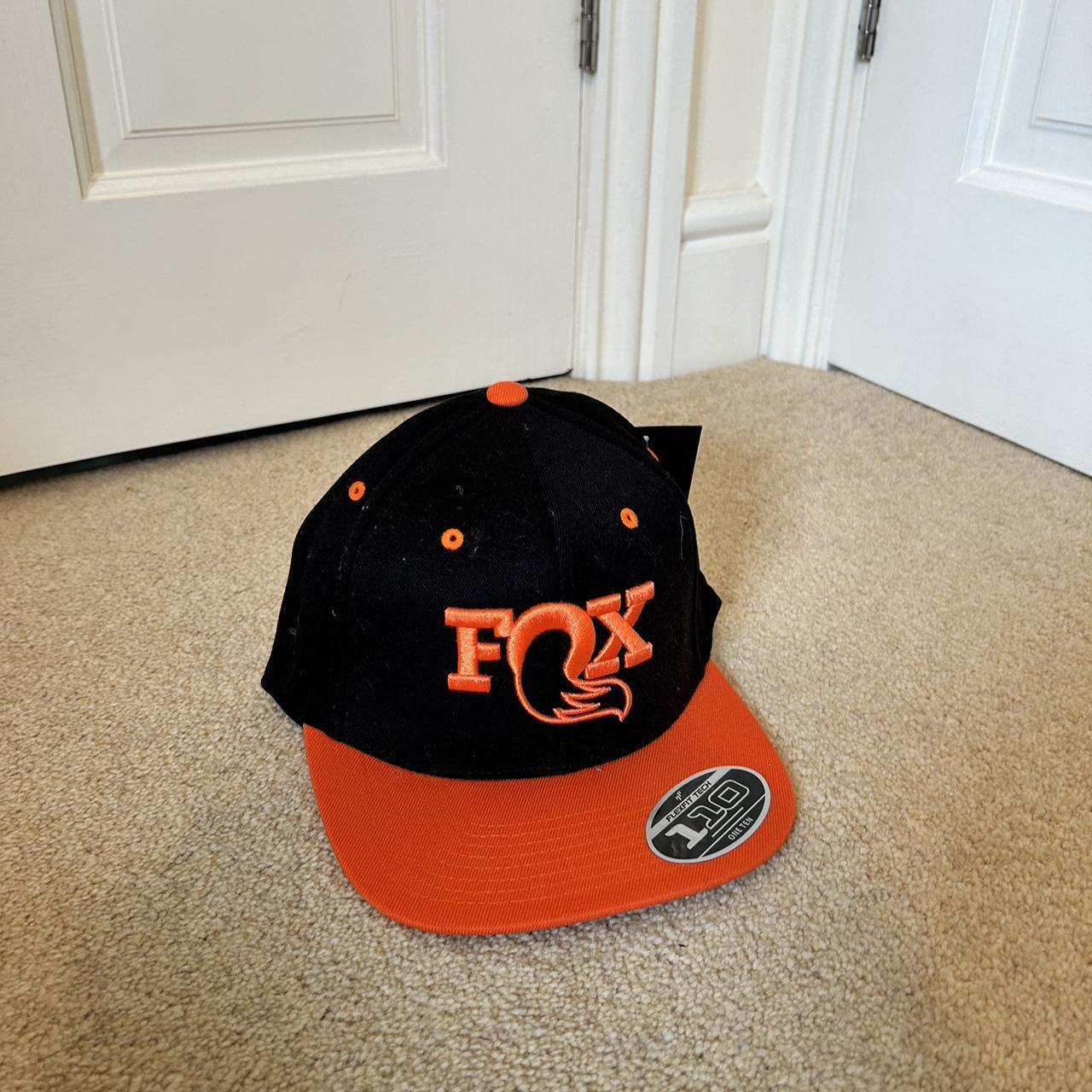 Orange fox racing hat outlet