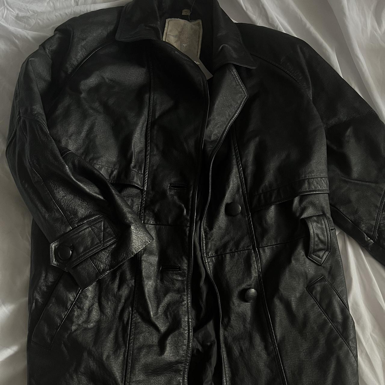 Aggio vintage leather factory jacket