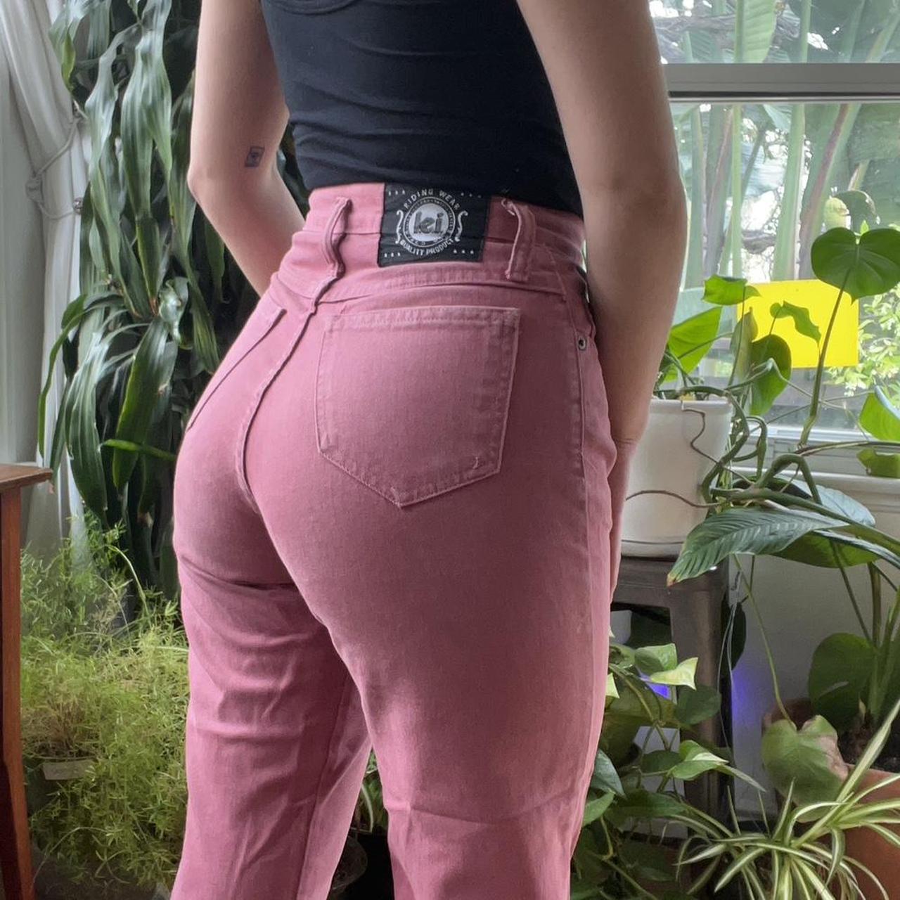 lee pink jeans