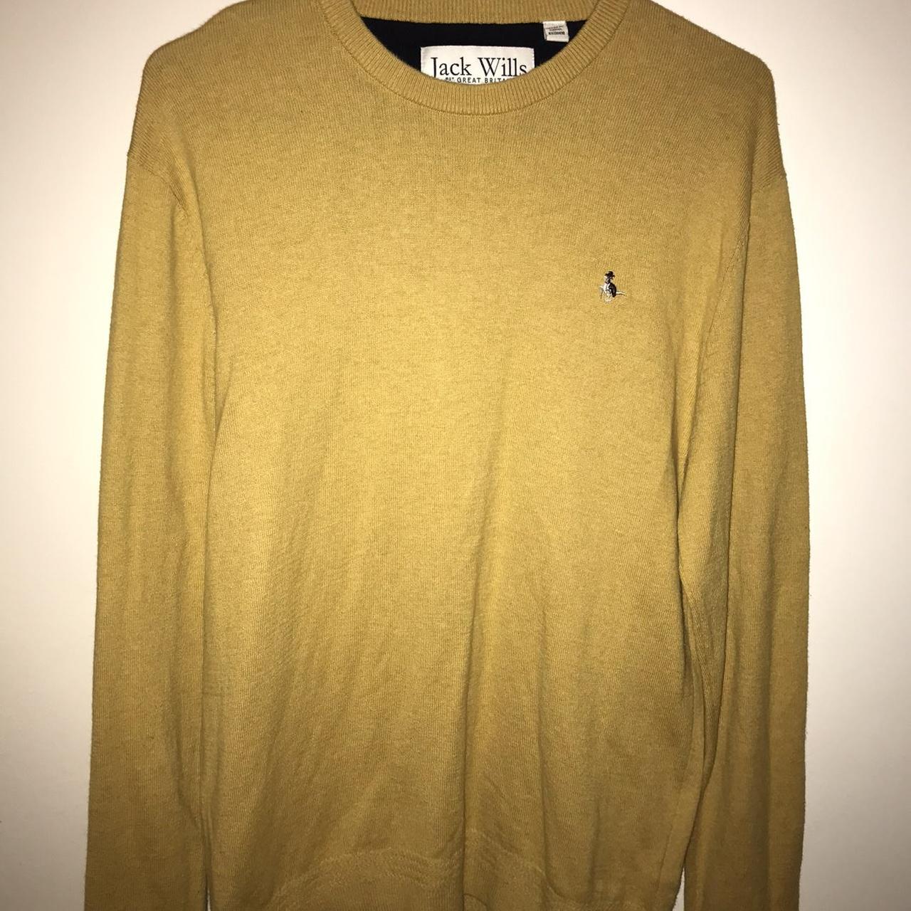 Jack wills 2024 yellow jumper