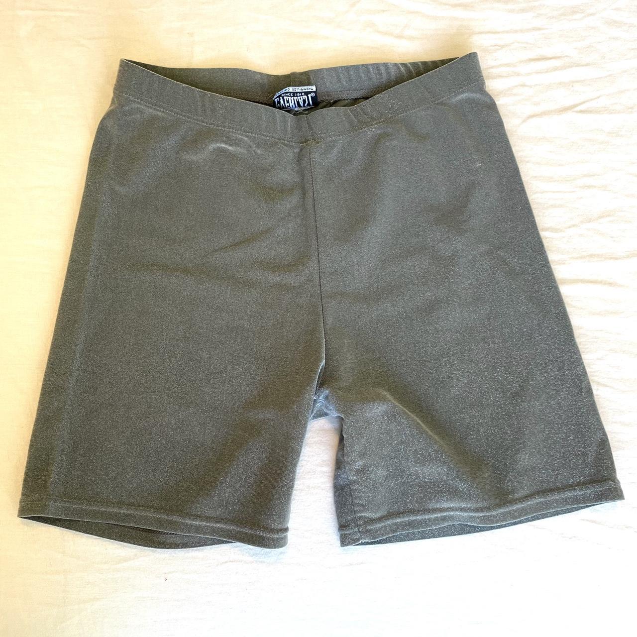 Everlast sparkly bike shorts Shimmery dark grey Depop