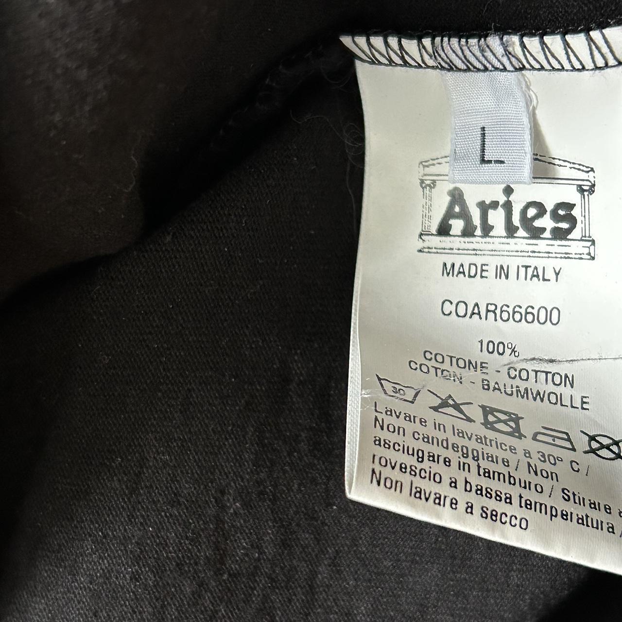 Aries Arise Men's Black T-shirt (4)