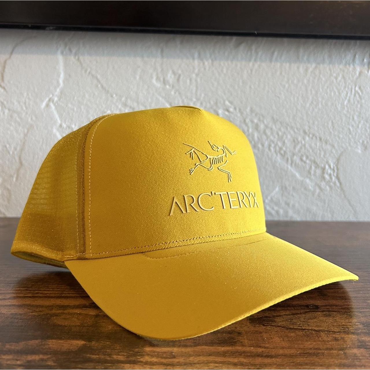 Arc'teryx Men's Yellow Hat | Depop