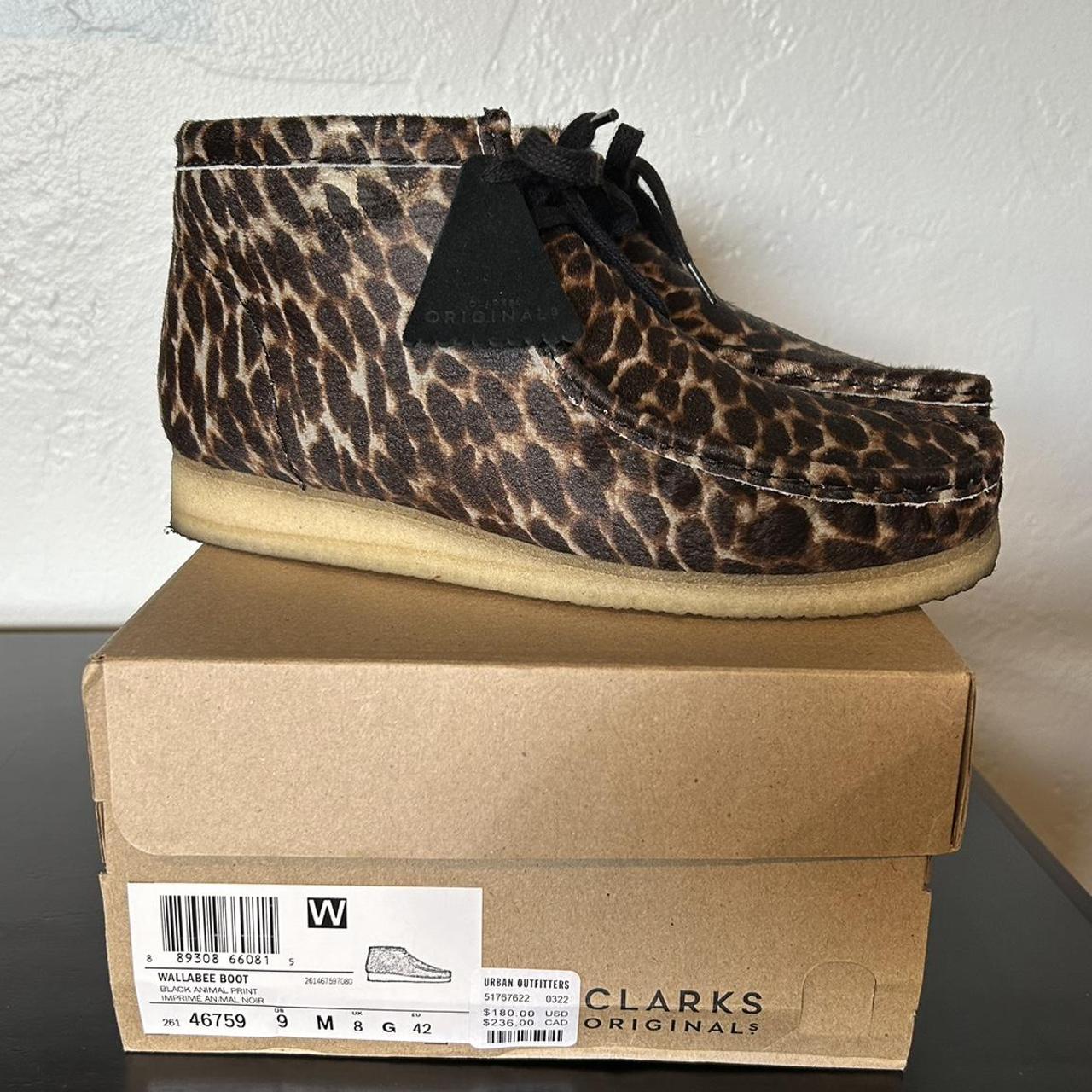 Leopard print outlet wallabees