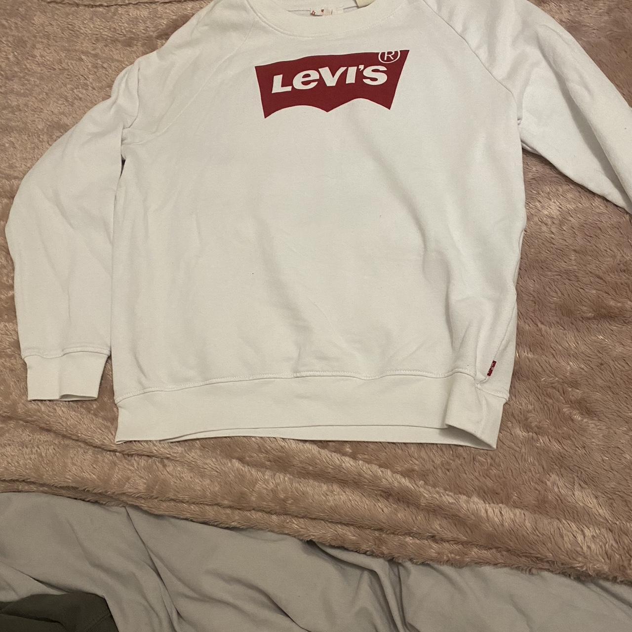 Levi 2025 white jumper