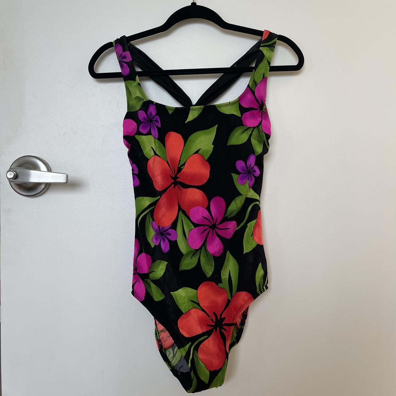 Womens Multi Swimsuit One Piece Depop