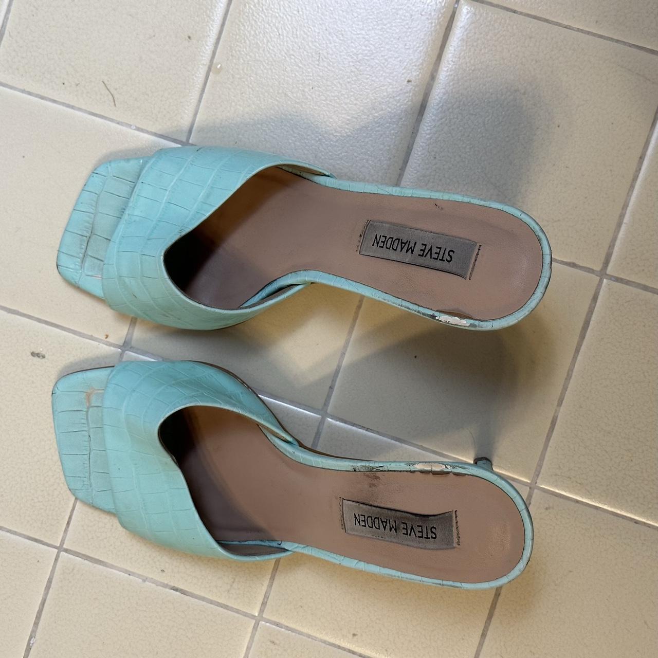 Steve madden hot sale teal heels