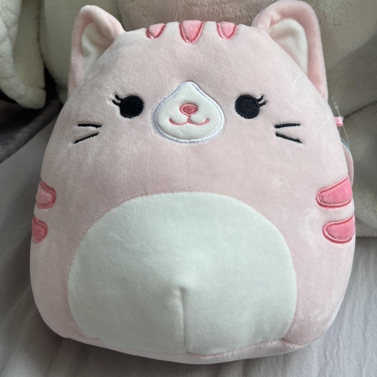 Squishmallows Pink and White Stuffed-animals | Depop