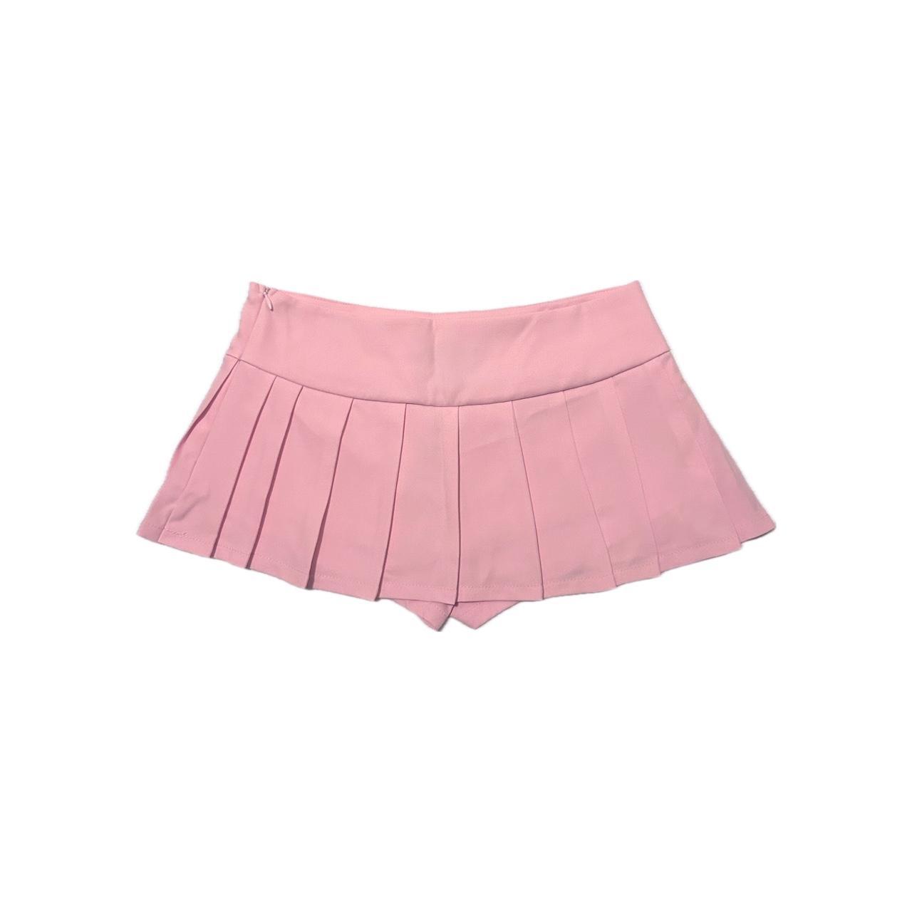 【threetimes】Pink crush denim skirt ★送料関税込★韓国人気 threetimes】Pink crush denim skirt ☆送料関税込☆韓国人気