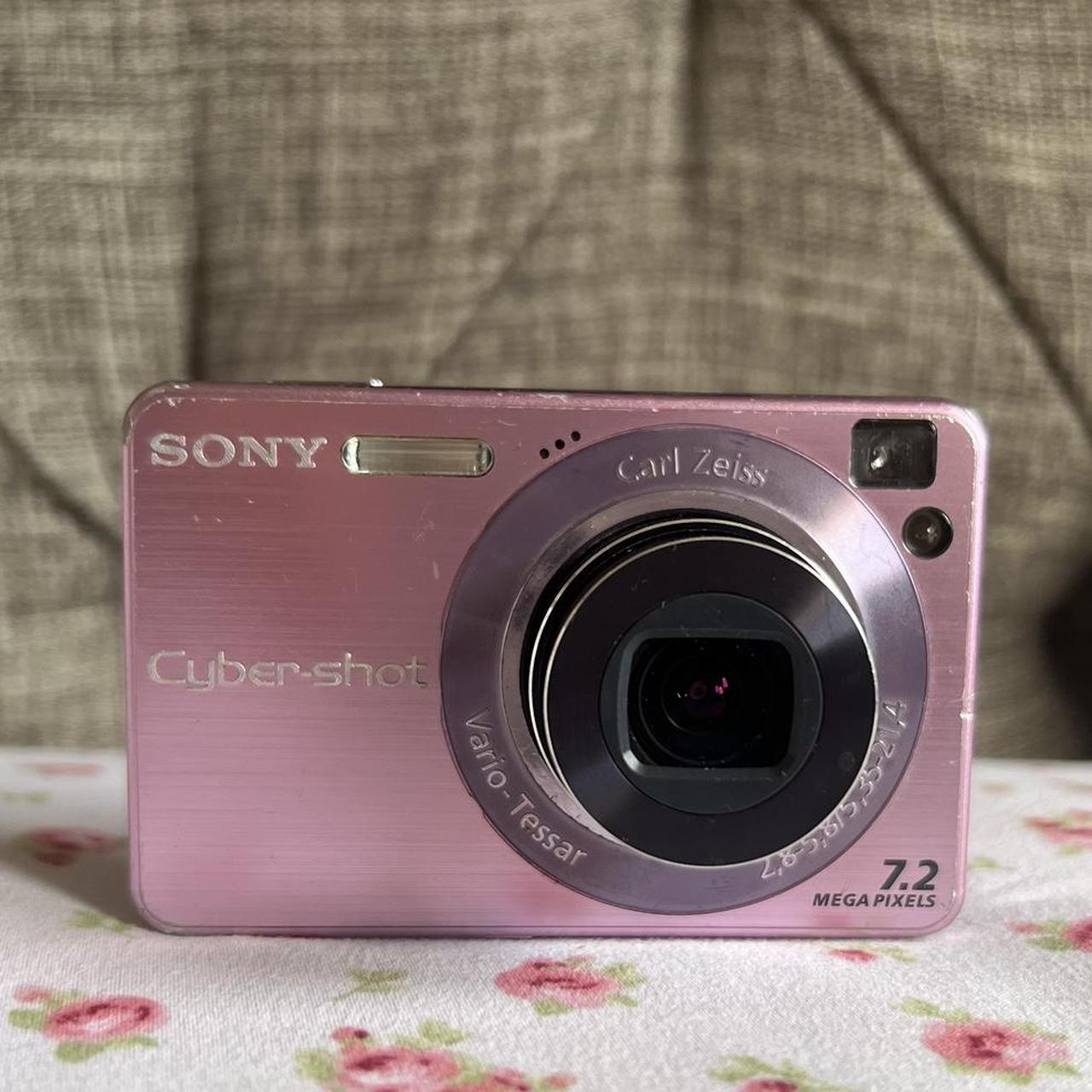 ꒰ᐢ. .ᐢ꒱ Pink Sony Cybershot DSC-W120 ꒰ᐢ. .ᐢ