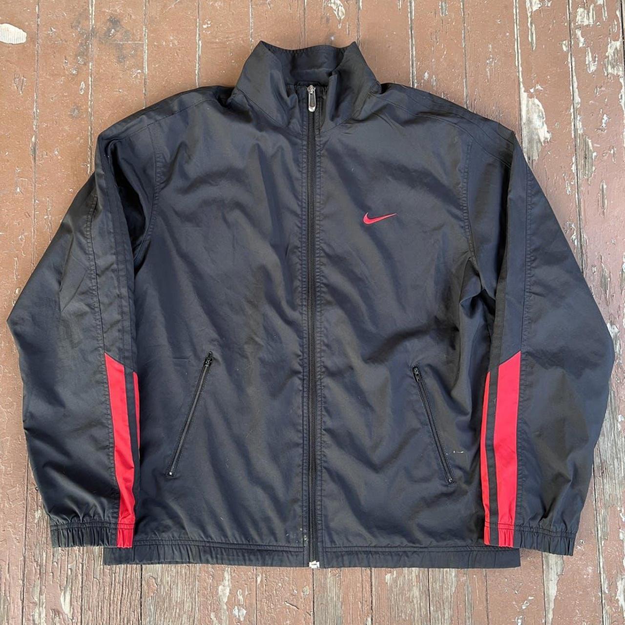 2000s nike brasil zip up jacket XL dm for - Depop