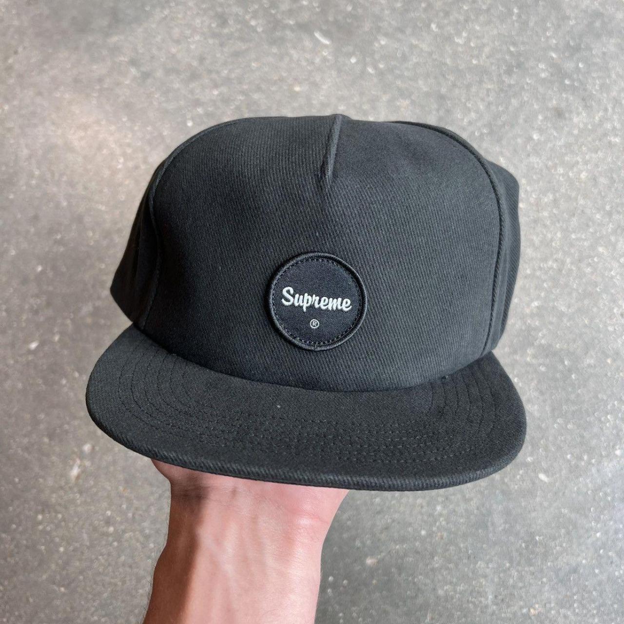 Supreme Seersucker S Logo 6-Panel Hat Green New | Depop