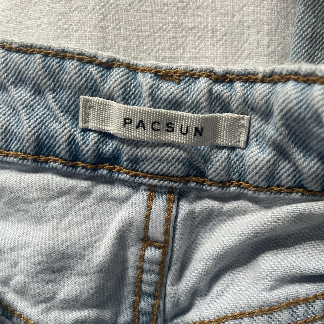 Pac sun straight legged light wash jeans ‼️MESSAGE... - Depop