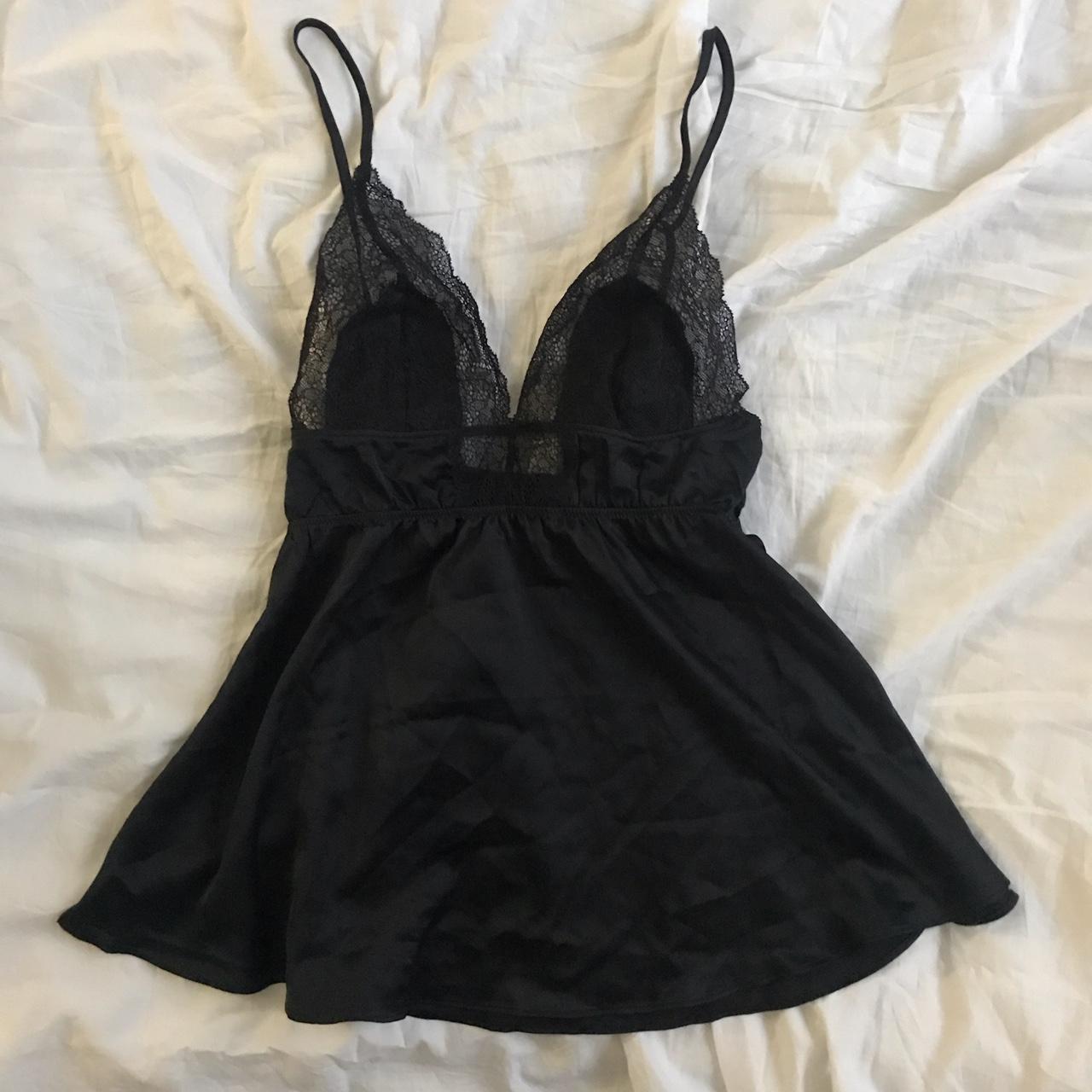 Victoria's Secret Women's Black Pajamas | Depop