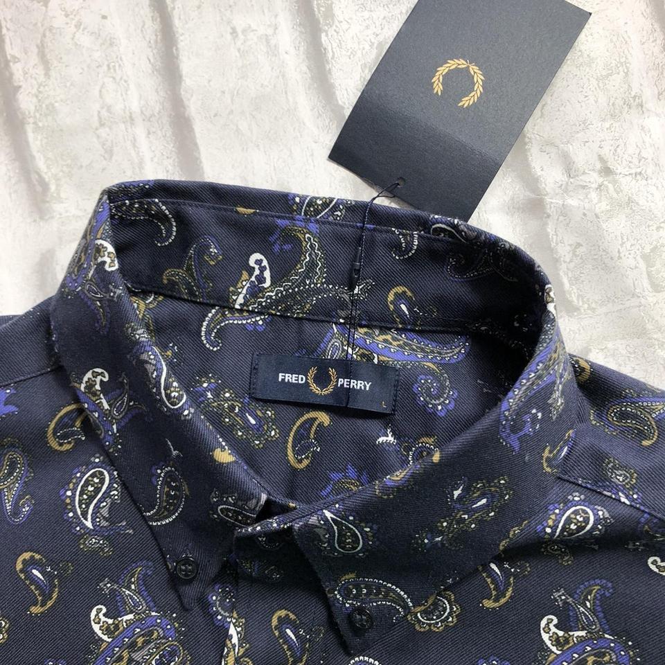 Fred perry paisley shirt best sale