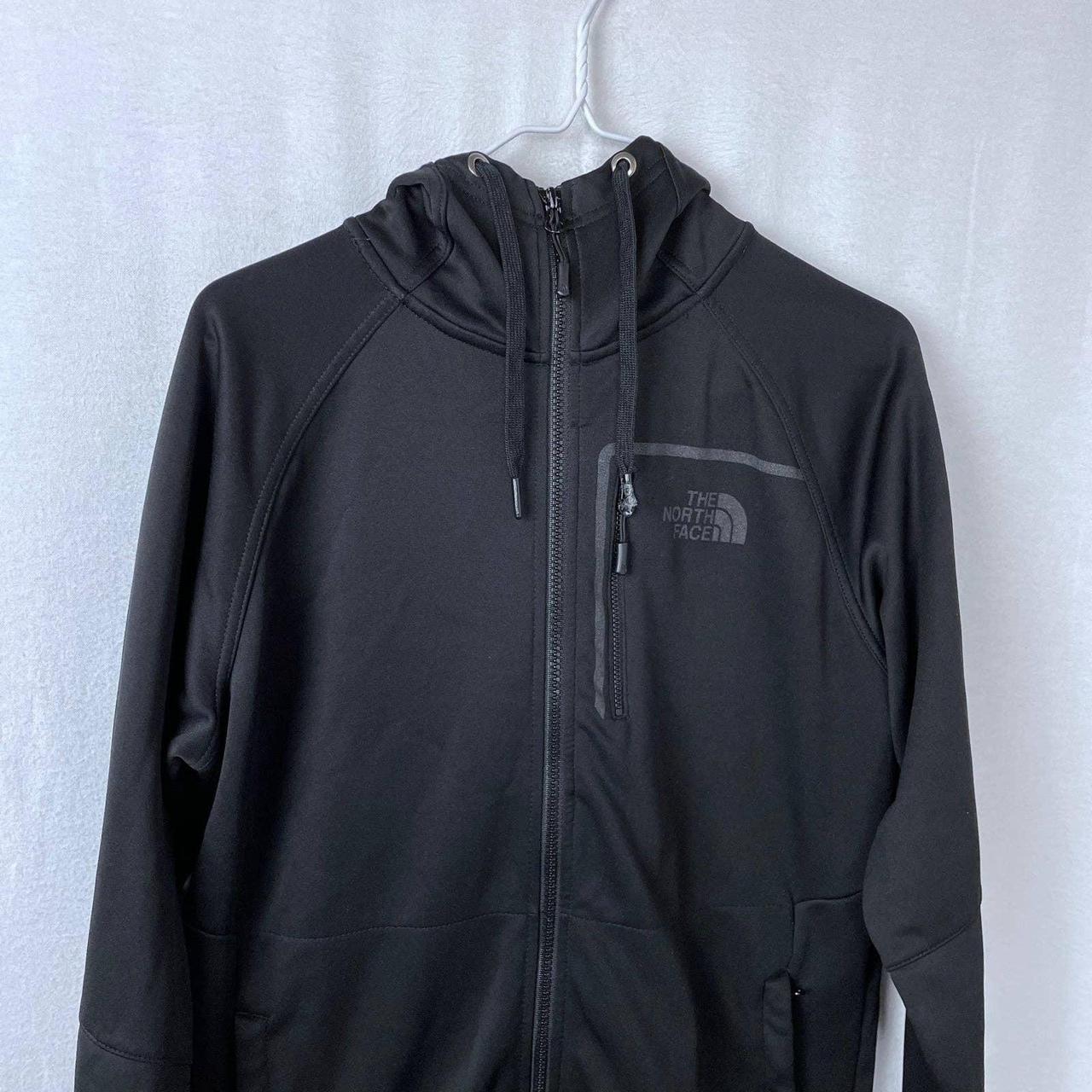 Black The North Face Full Zip Hoodie Jacket. Size... - Depop