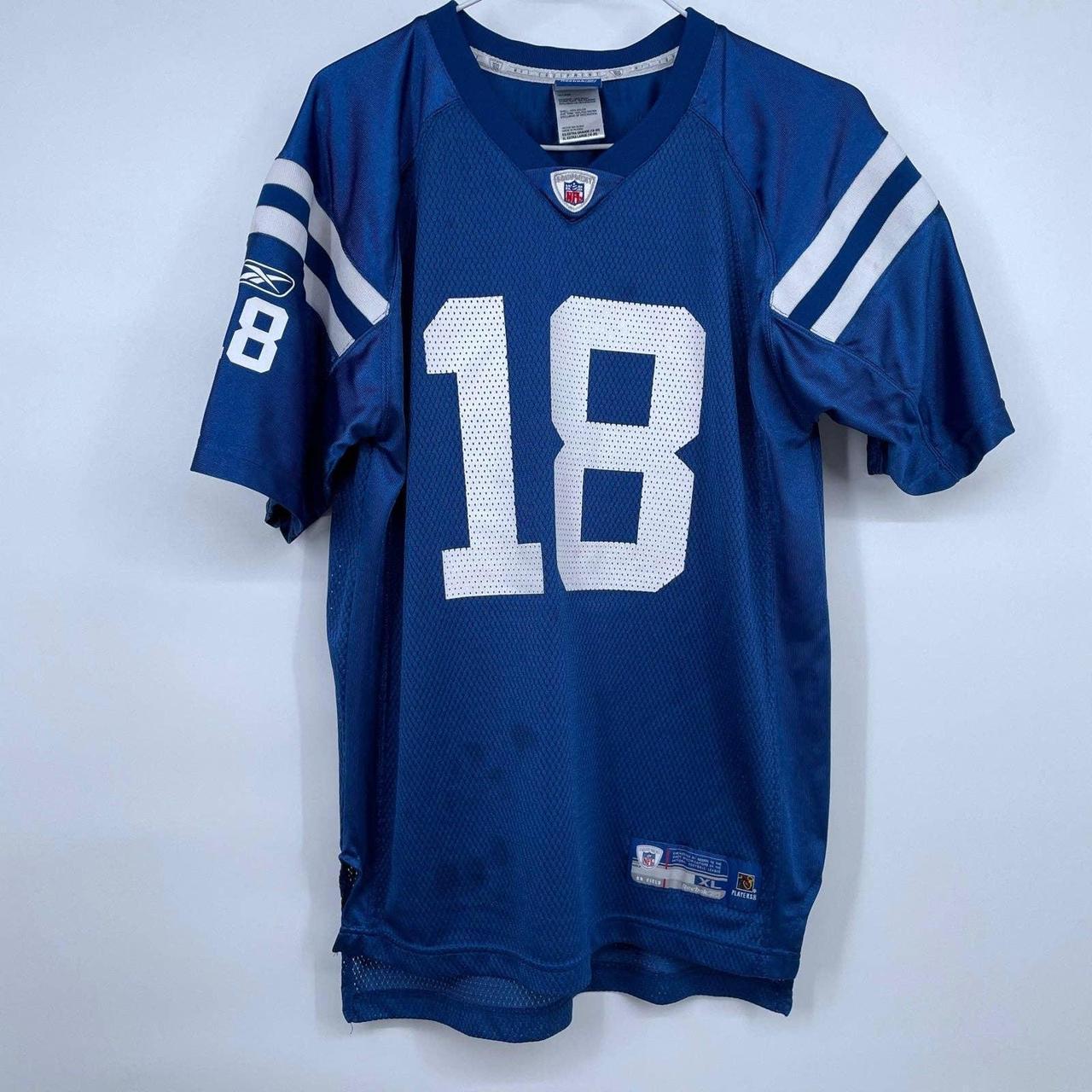 Reebok Peyton Manning Colts Jersey # 18 Youth - Depop