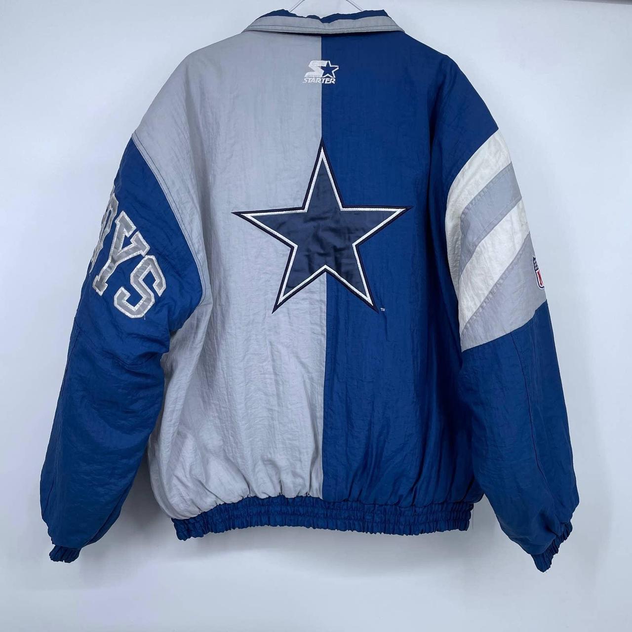 Dallas Cowboys Vintage Starter Jacket (Classic 90s - Depop