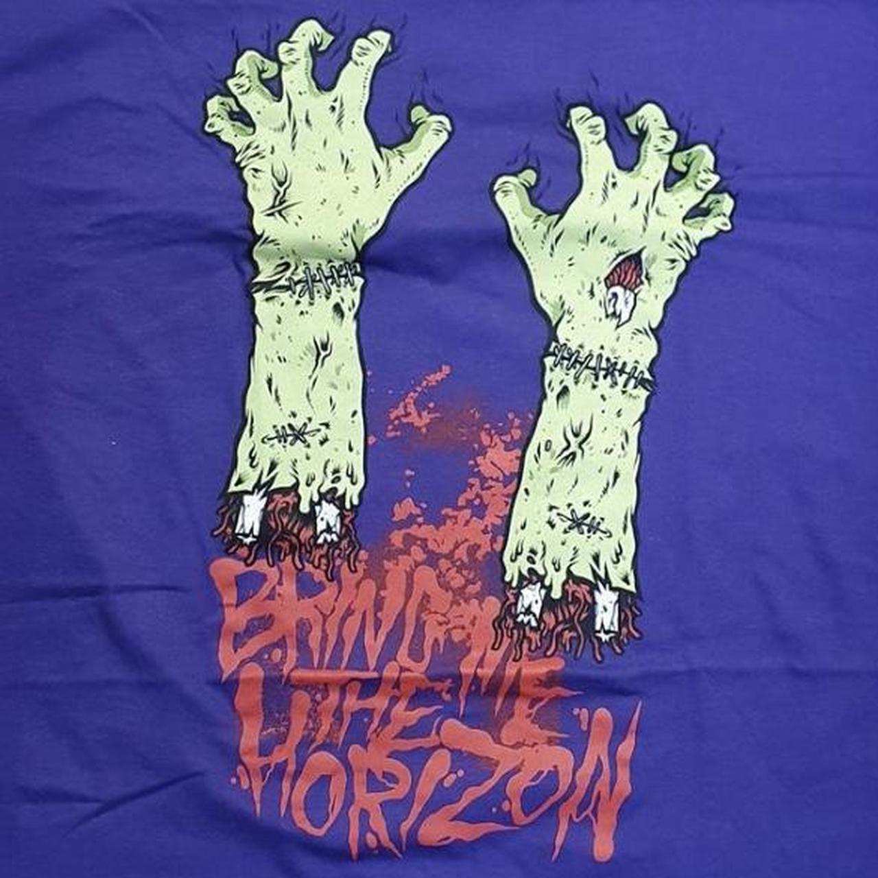 Bring Me The Horizon - Zombie Hands - Purple t-shirt