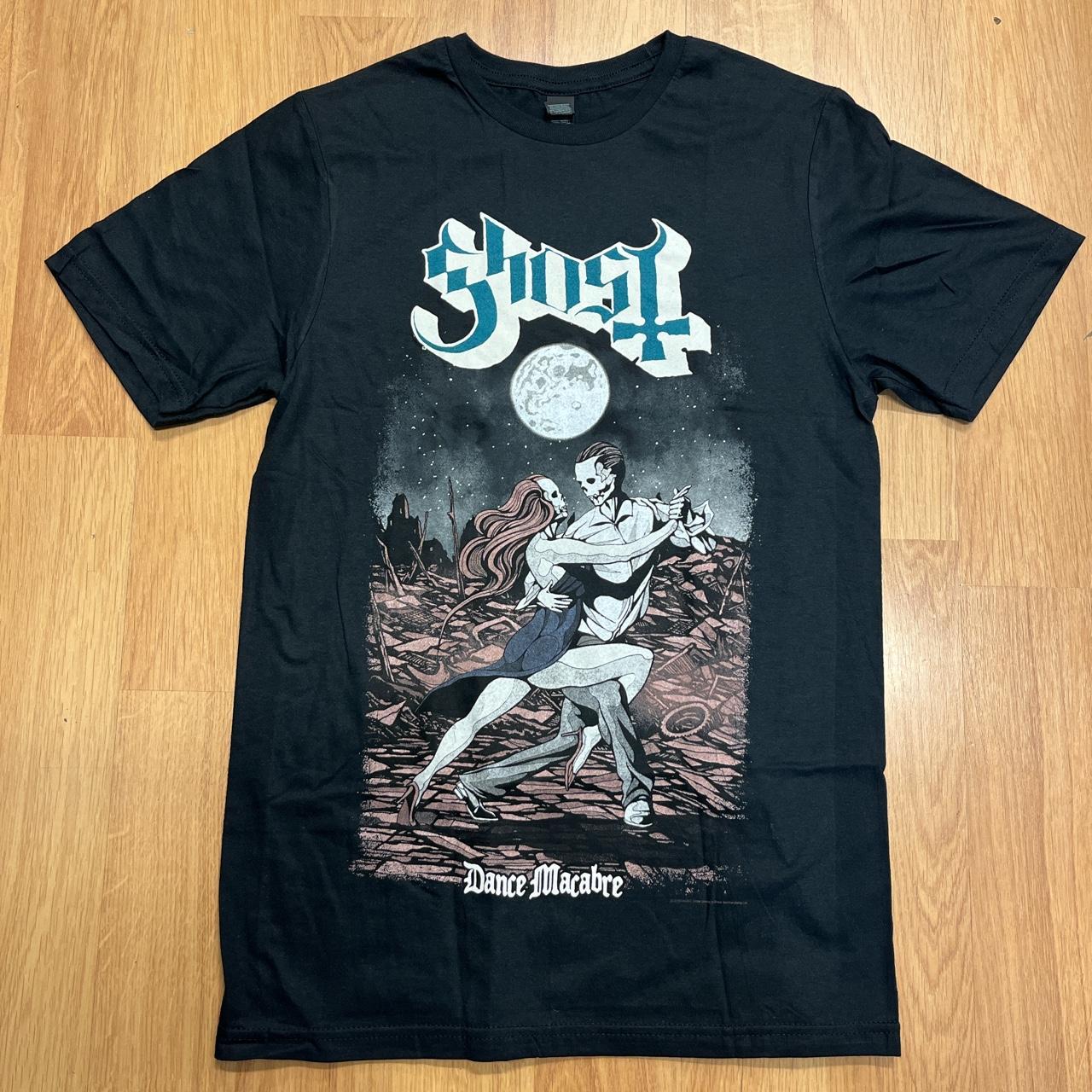 GHOST UNISEX T SHIRT DANCE MACABRE PLEASE SELECT Depop