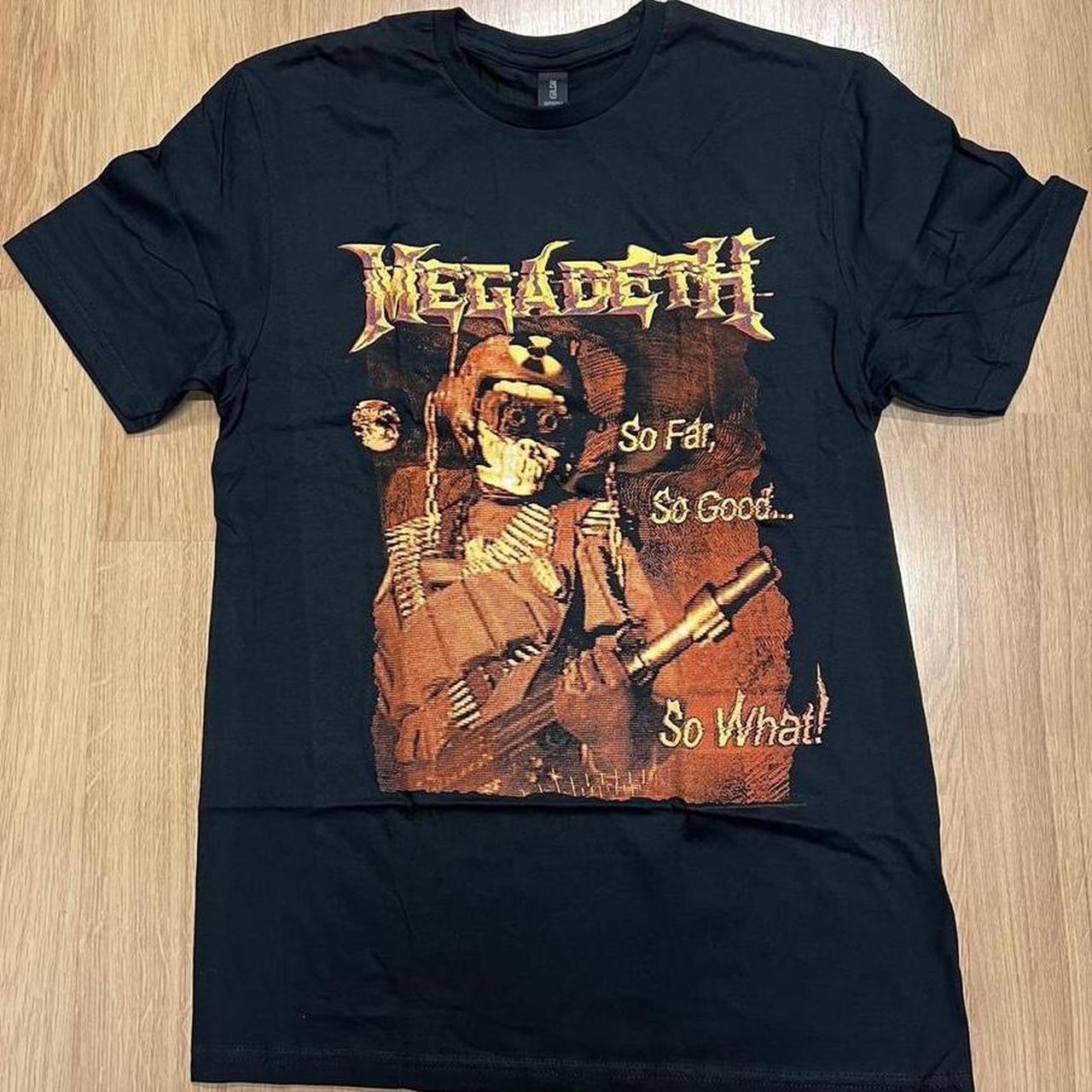 MEGADETH UNISEX T-SHIRT: SFSGSW TONAL GLITCH BRAND... - Depop