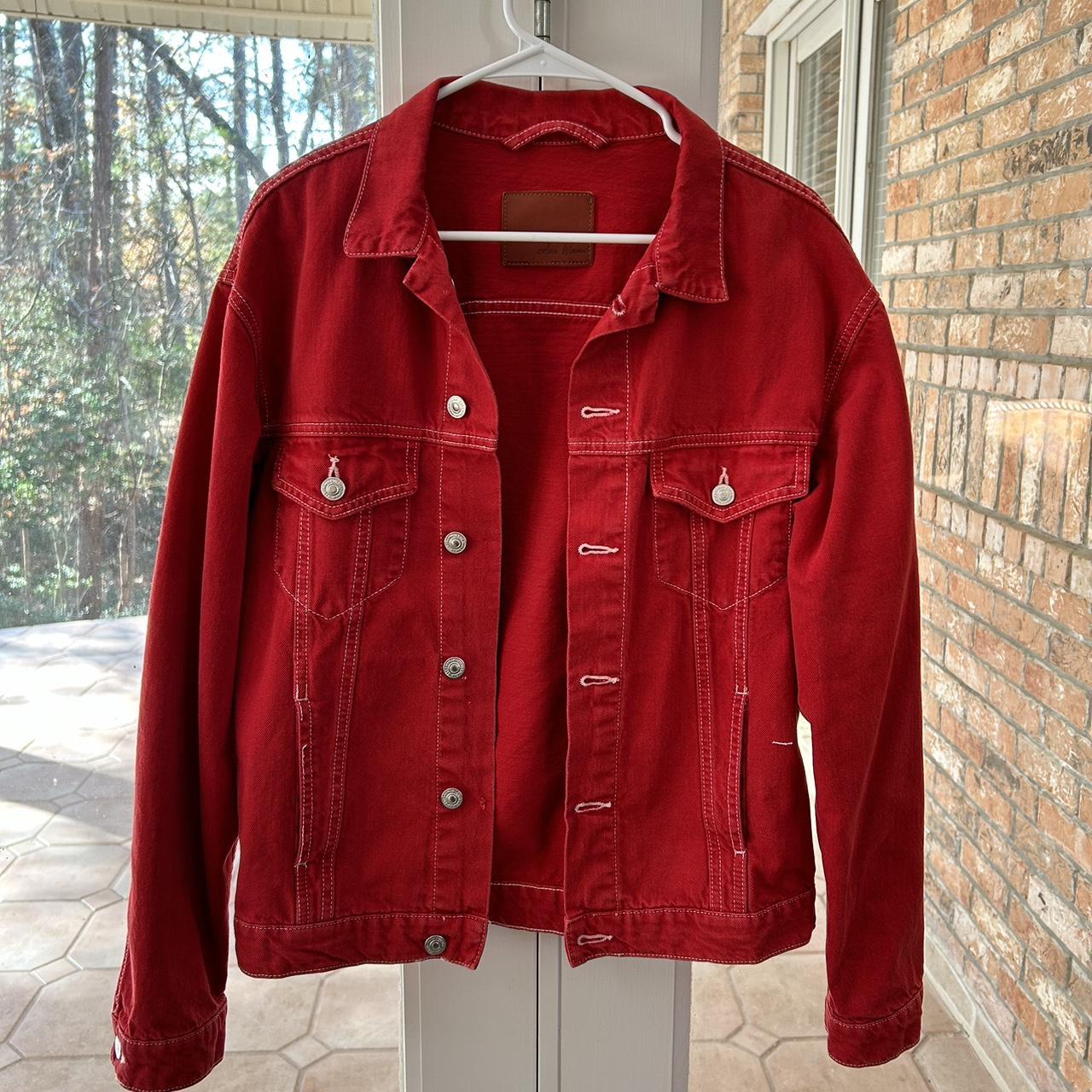 Tommy Jeans Between-Season Jacket in Cherry Red | ABOUT YOU
