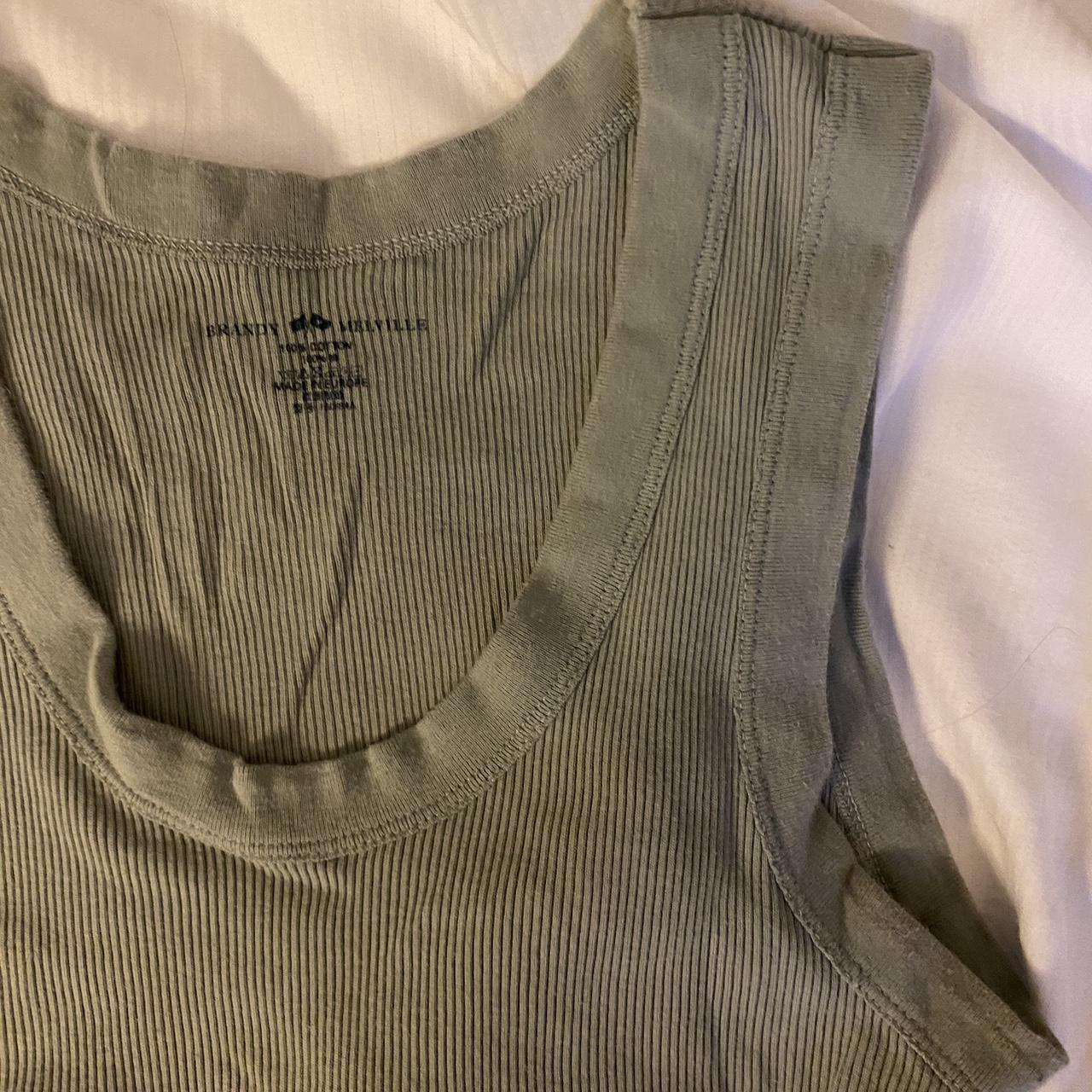 Brandy Melville Olive Crop Top 🫒 One of the best... Depop