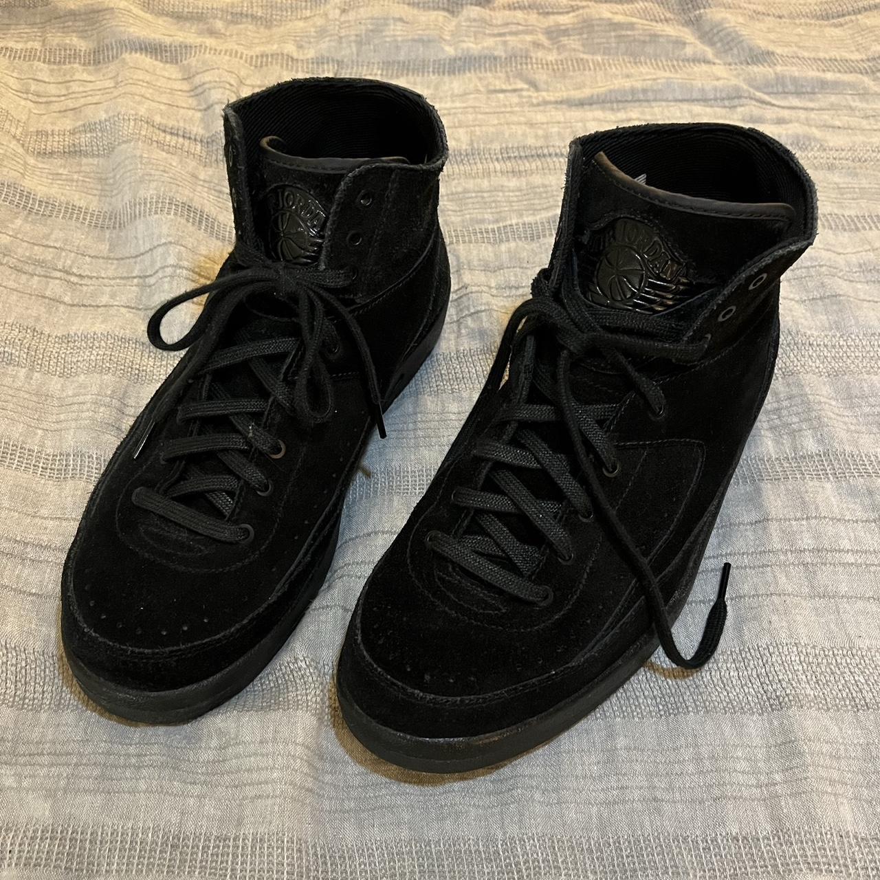 black suede jordan 2