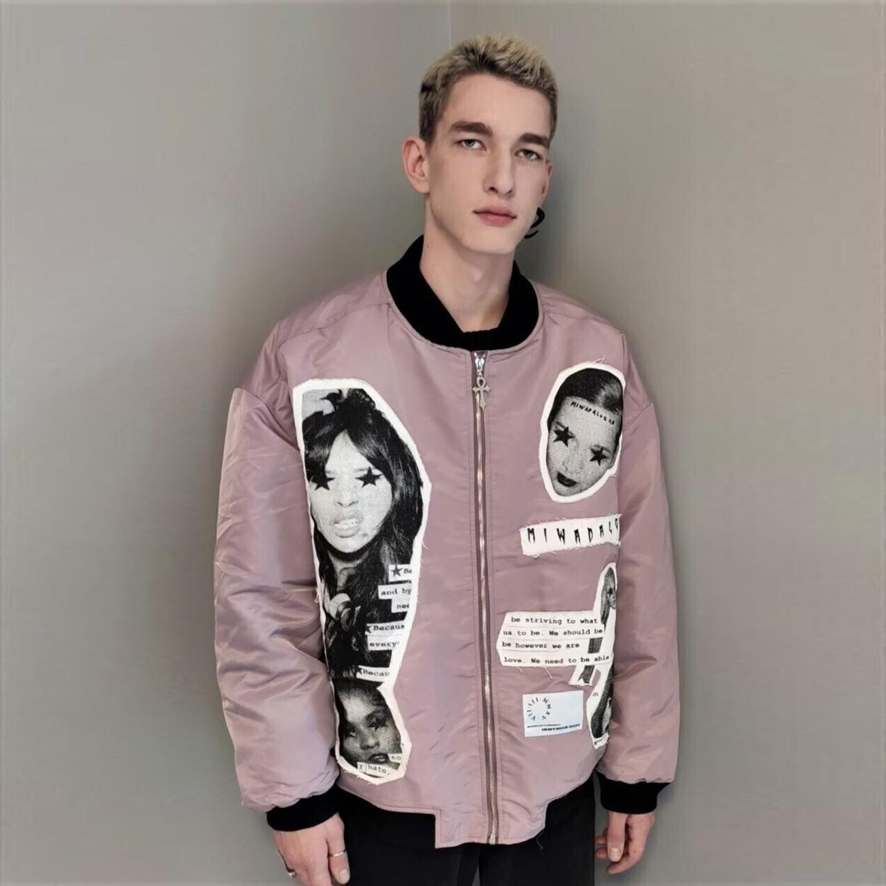 80s pink jacket best sale