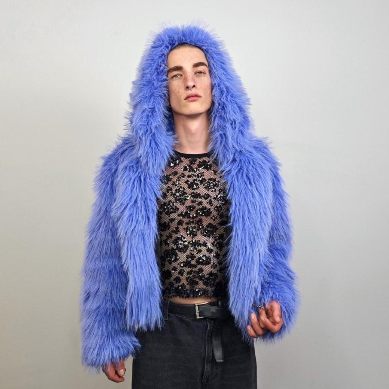 SHAGGY FUR CREW NECK PULLOVER(M Black): S'YTE｜THE SHOP YOHJI