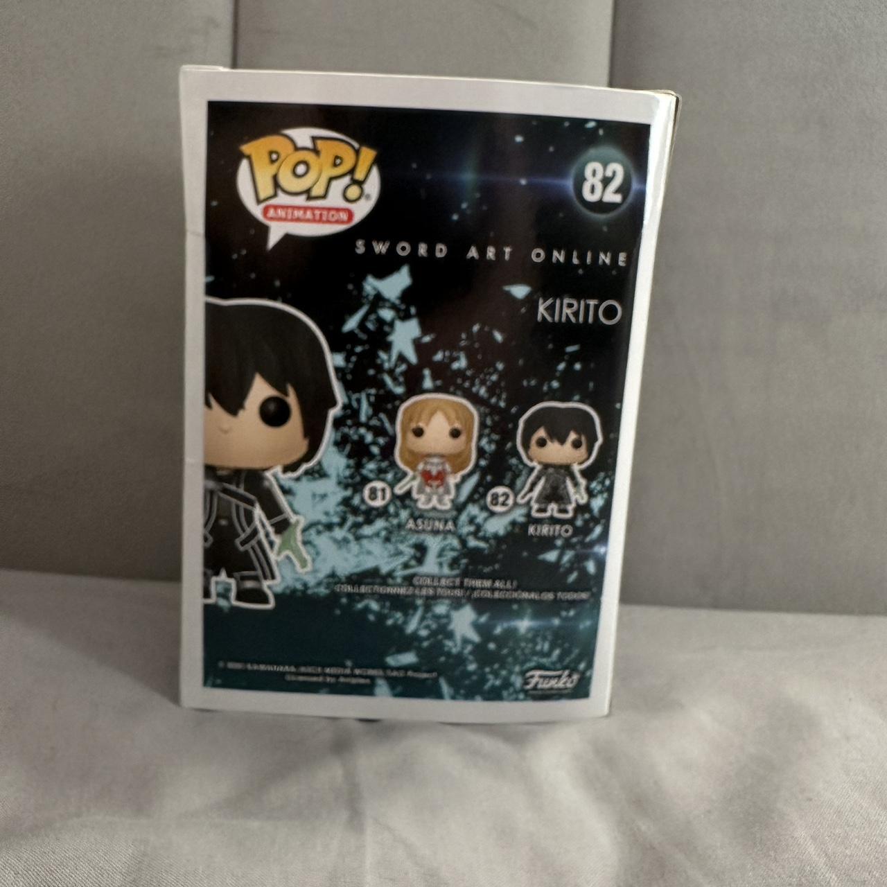 SAO signed kirito Funko store Pop #82