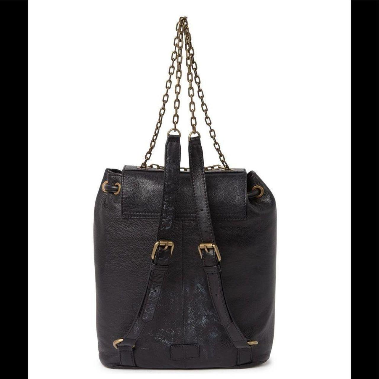 NEW Frye Jade Studded Black Leather online Backpack