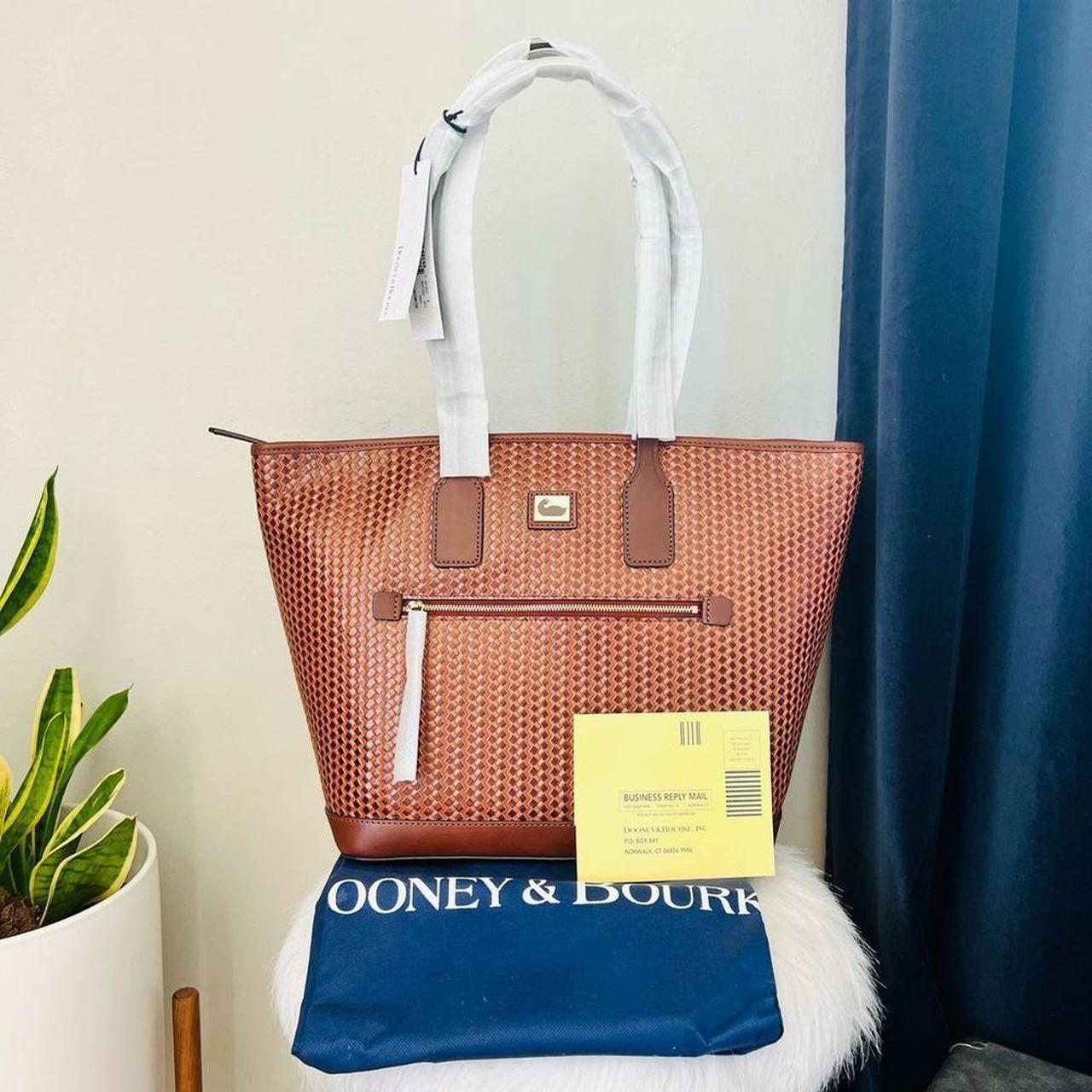 Dooney Bourke Woven Leather Tote Hobo Bag Color