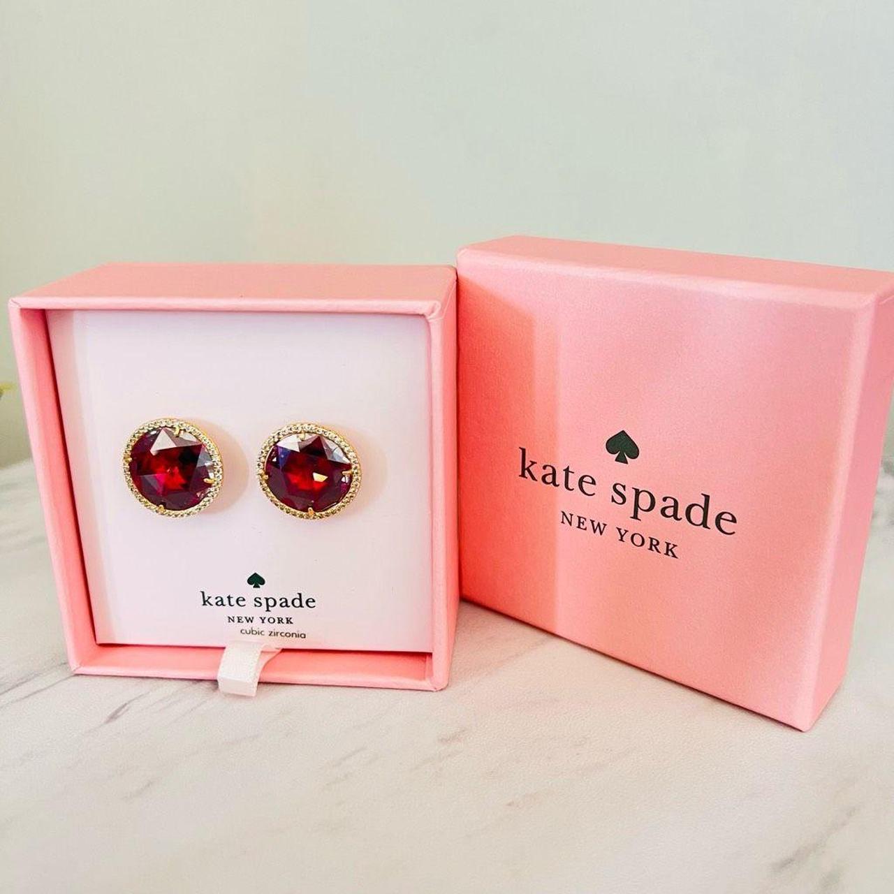 KATE SPADE NEW YORK she has spark halo studs Depop