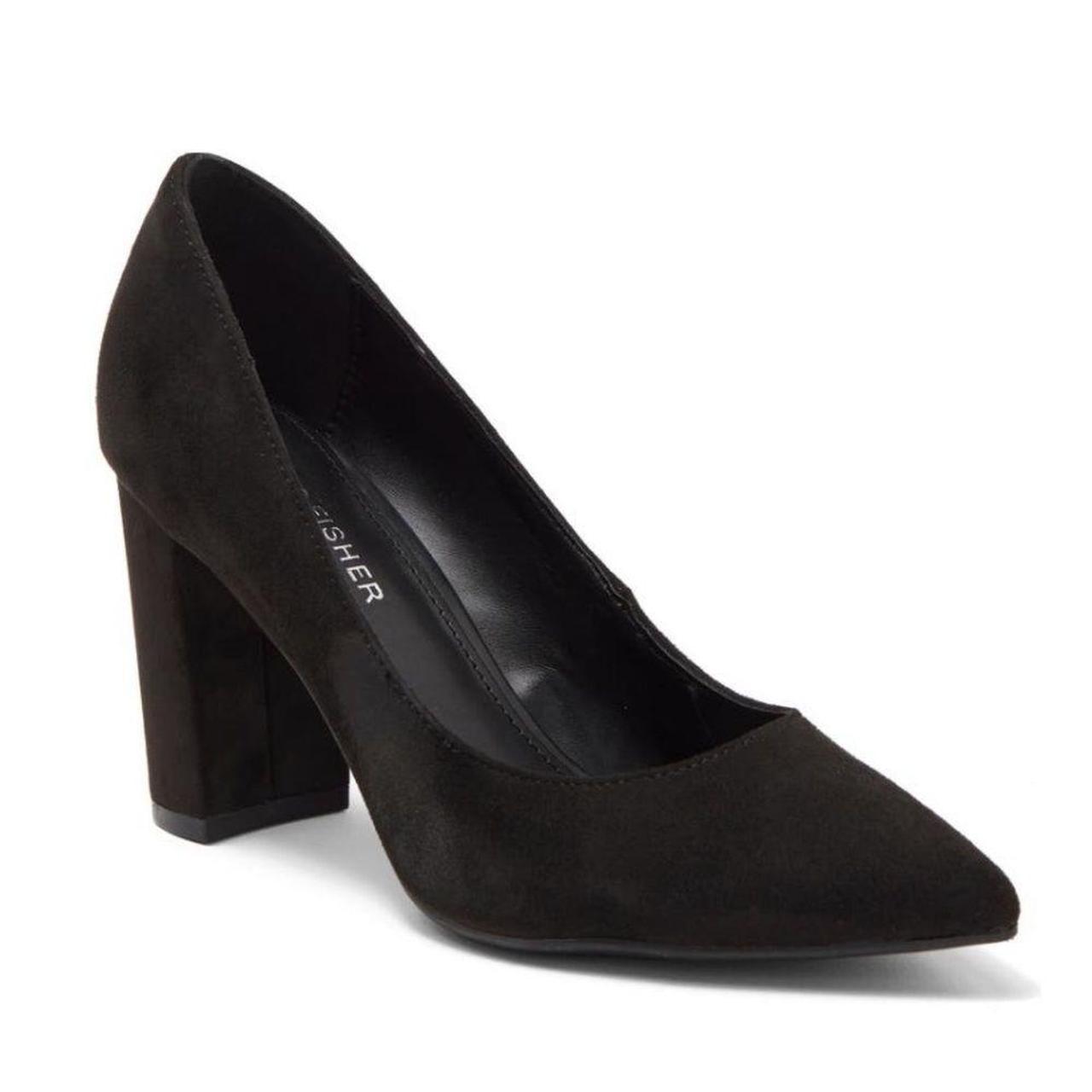 Marc fisher sale black suede pumps