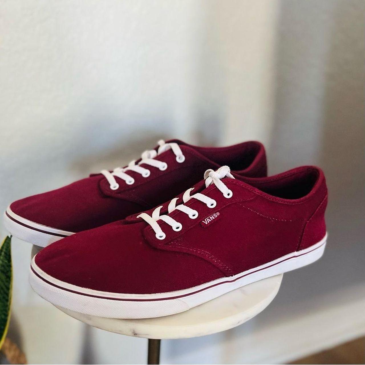 Vans atwood low womens on sale burgundy