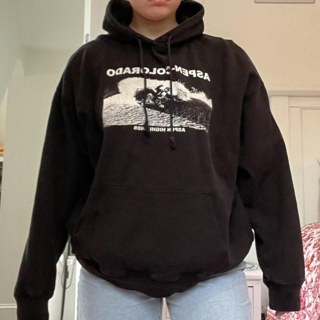 Rare Brandy Melville hoodie oversized 🧸 Aspen... Depop