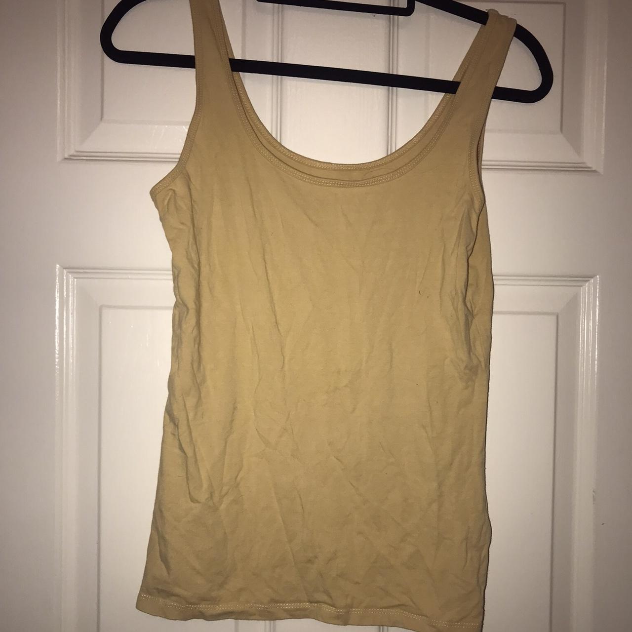 Primark Men's Cream Vest | Depop